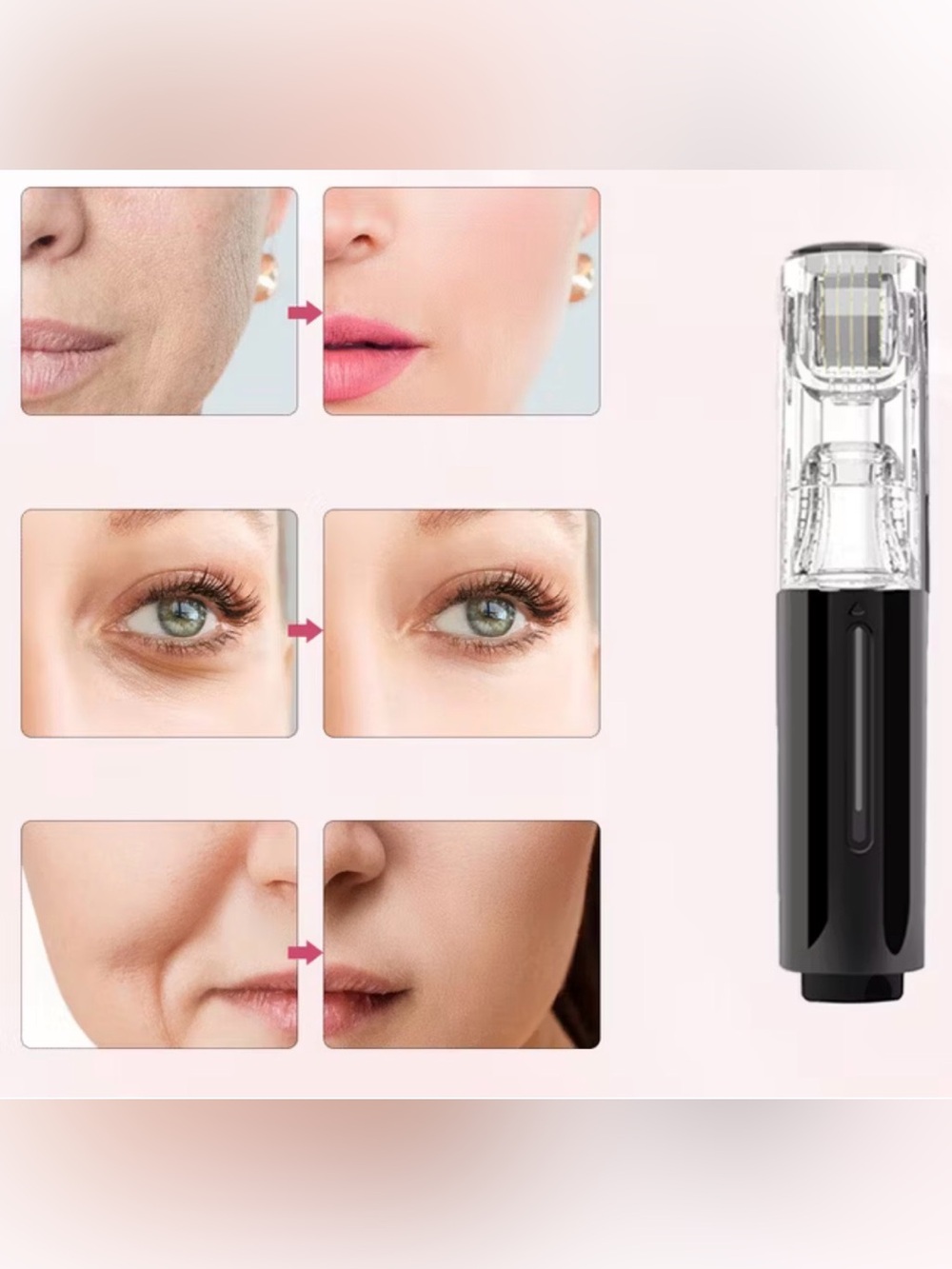 Black and Gold Skincare Tool for Enhanced Application
